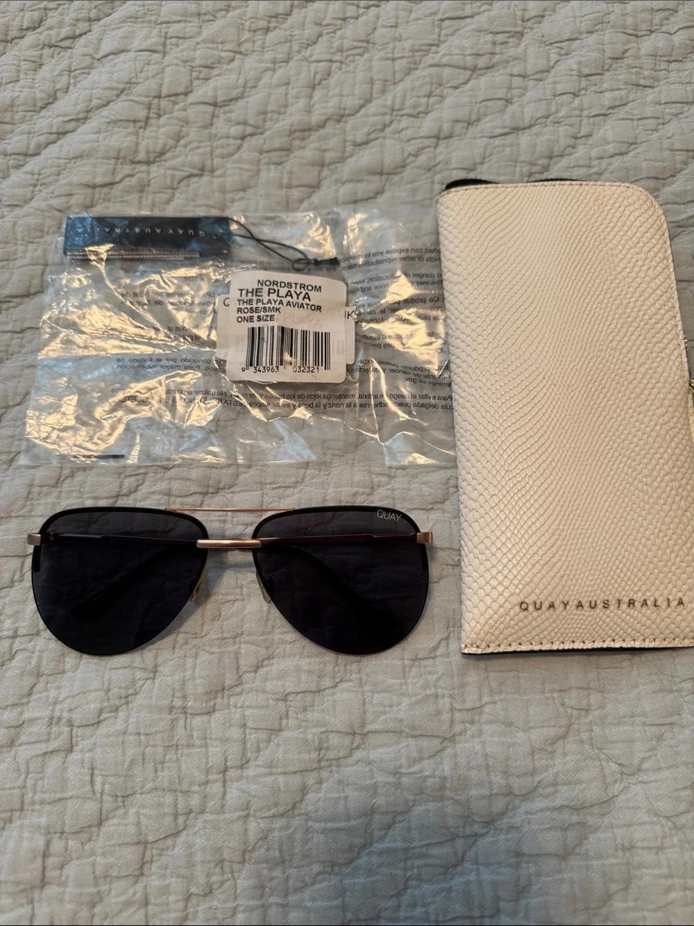 Quay Playa Aviator Sunglasses